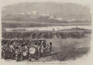 Veld-dag met de London Rifle Brigade en Regulars in Chatham door Frederick John Skill